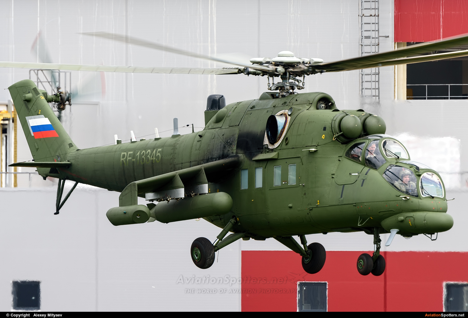 Russia - Federal Border Guard Service  -  Mi-35M  (RF-13345) By Alexey Mityaev (Alexey Mityaev)