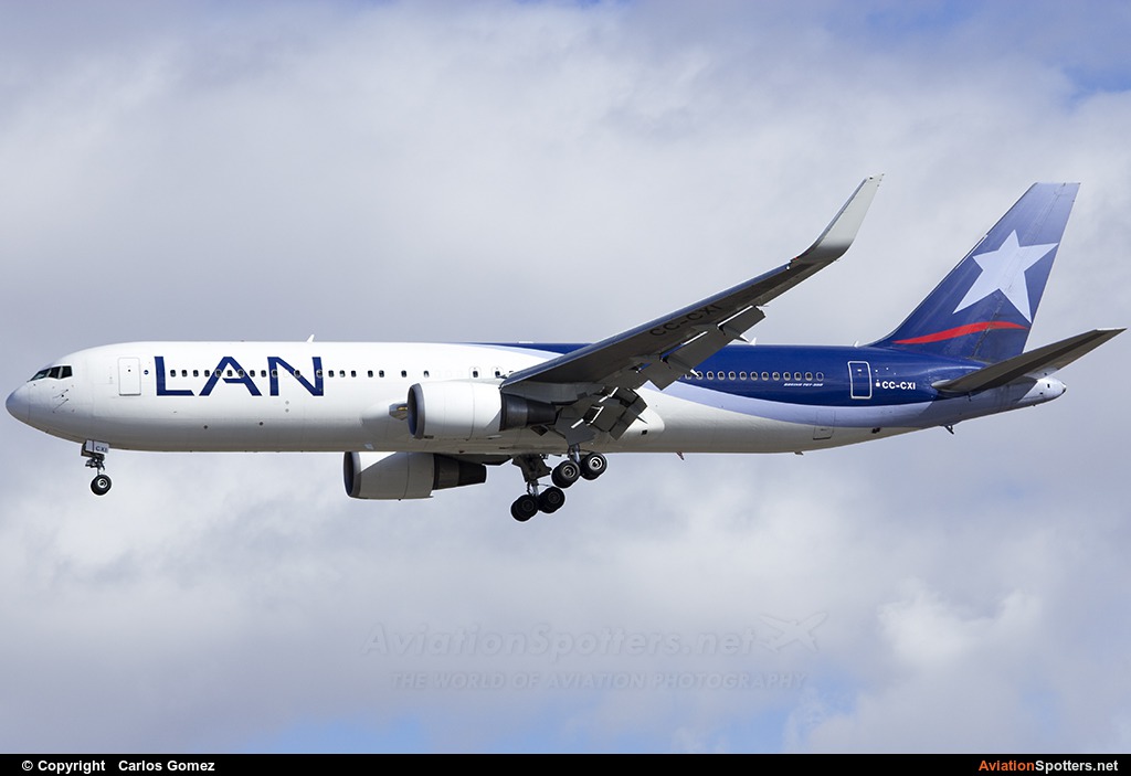 LAN Airlines  -  767-300ER  (CC-CXI) By Carlos Gomez (Echocharlie)