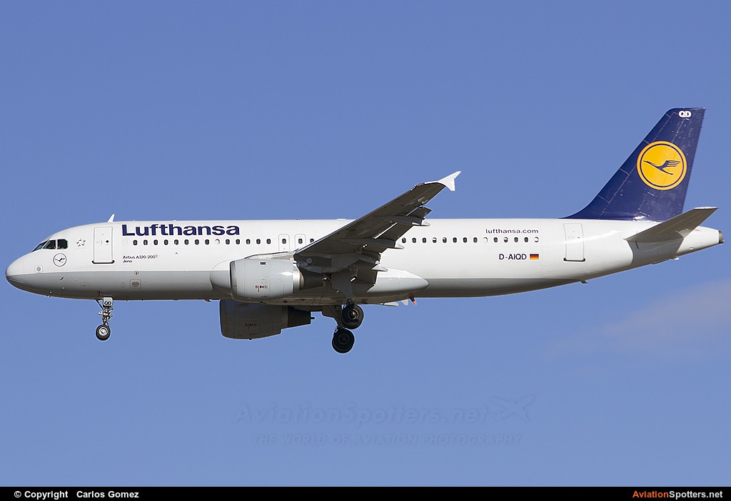 Lufthansa  -  A320  (D-AIQD) By Carlos Gomez (Echocharlie)