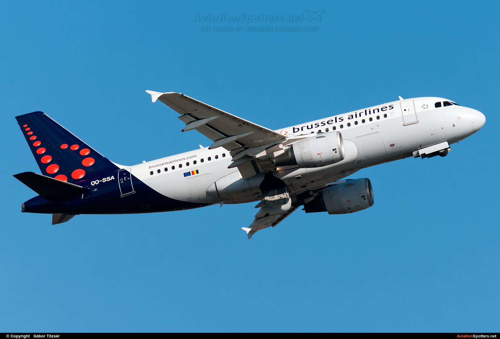 Brussels Airlines  -  A319  (OO-SSA) By Gábor Tőzsér (tizsi85)