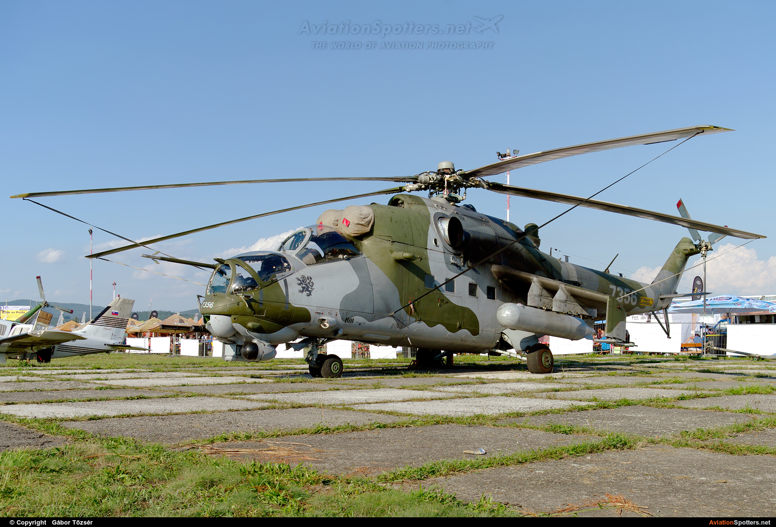 Czech - Air Force  -  Mi-24V  (7356) By Gábor Tőzsér (tizsi85)