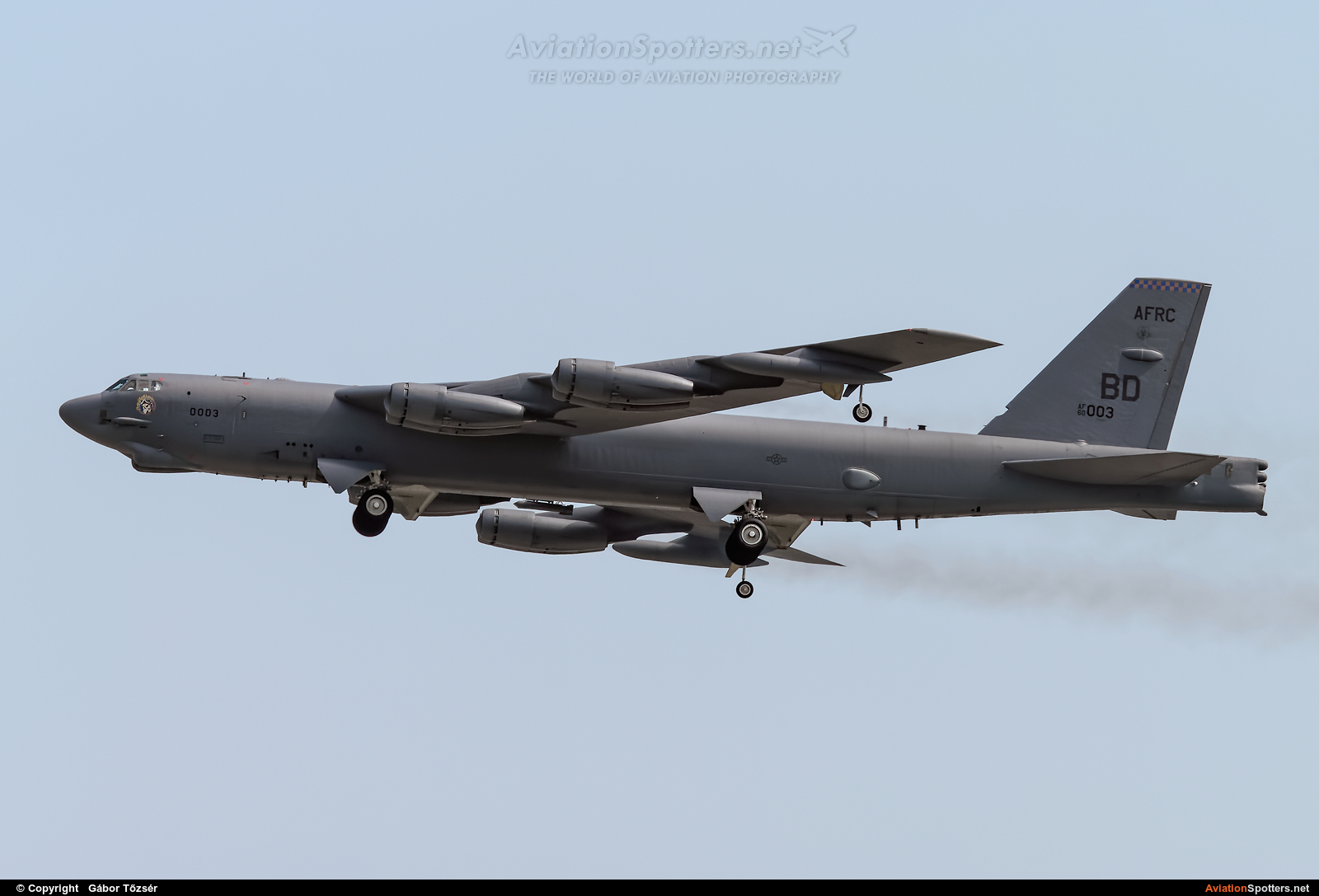 USA - Air Force  -  B-52H Stratofortress  (60-0003) By Gábor Tőzsér (tizsi85)