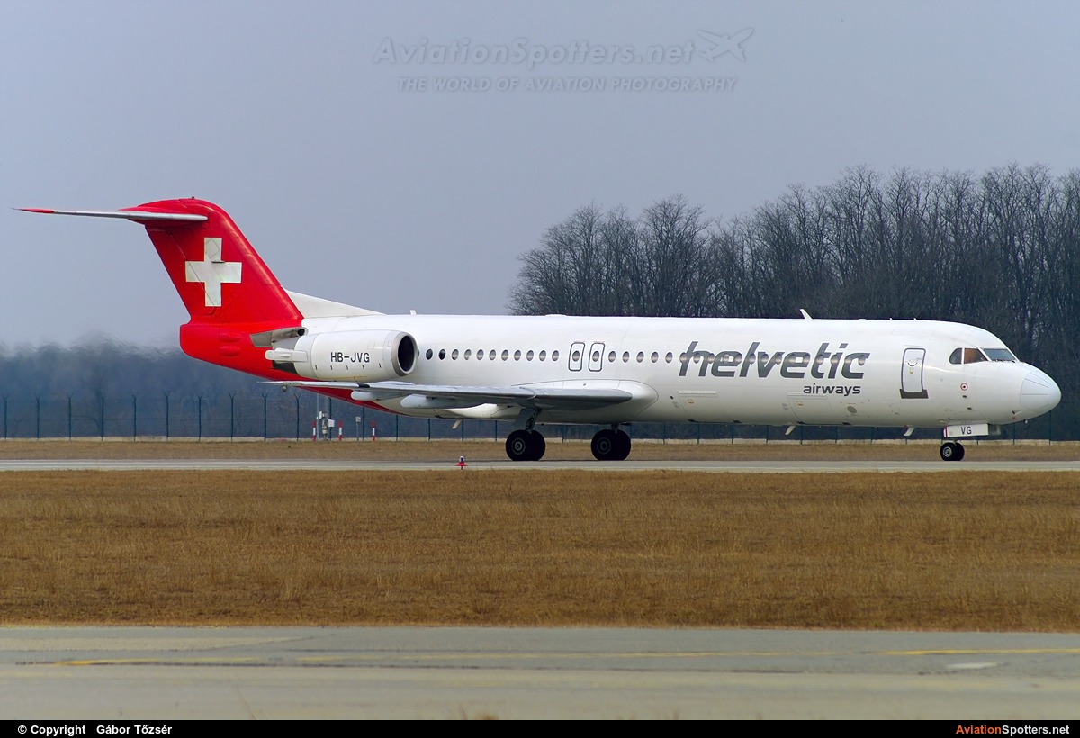 Helvetic Airways  -  100  (HB-JVG) By Gábor Tőzsér (tizsi85)