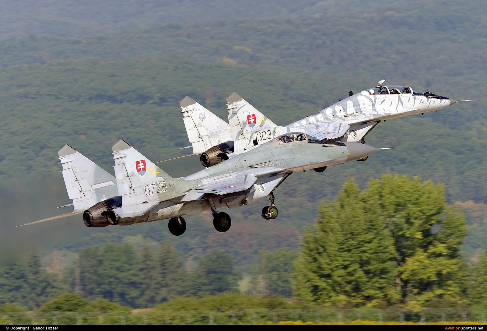 Slovakia - Air Force  -  MiG-29AS  (6728) By Gábor Tőzsér (tizsi85)