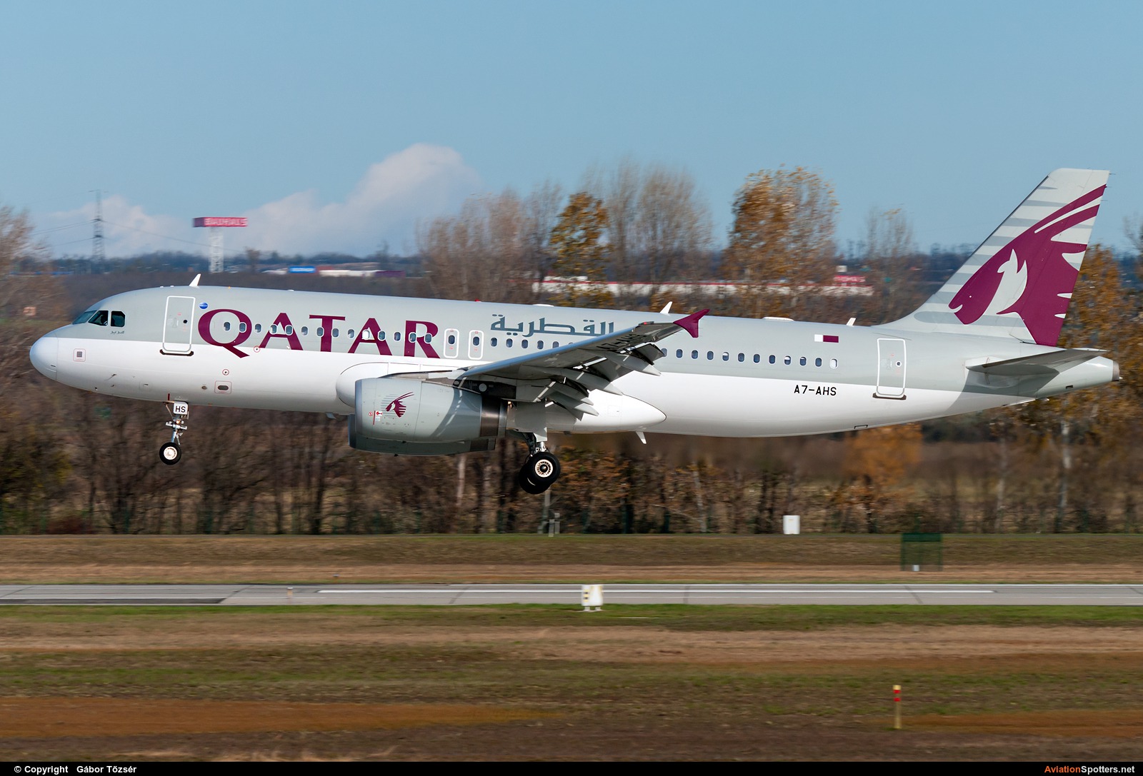 Qatar Airways  -  A320-231  (A7-AHS) By Gábor Tőzsér (tizsi85)
