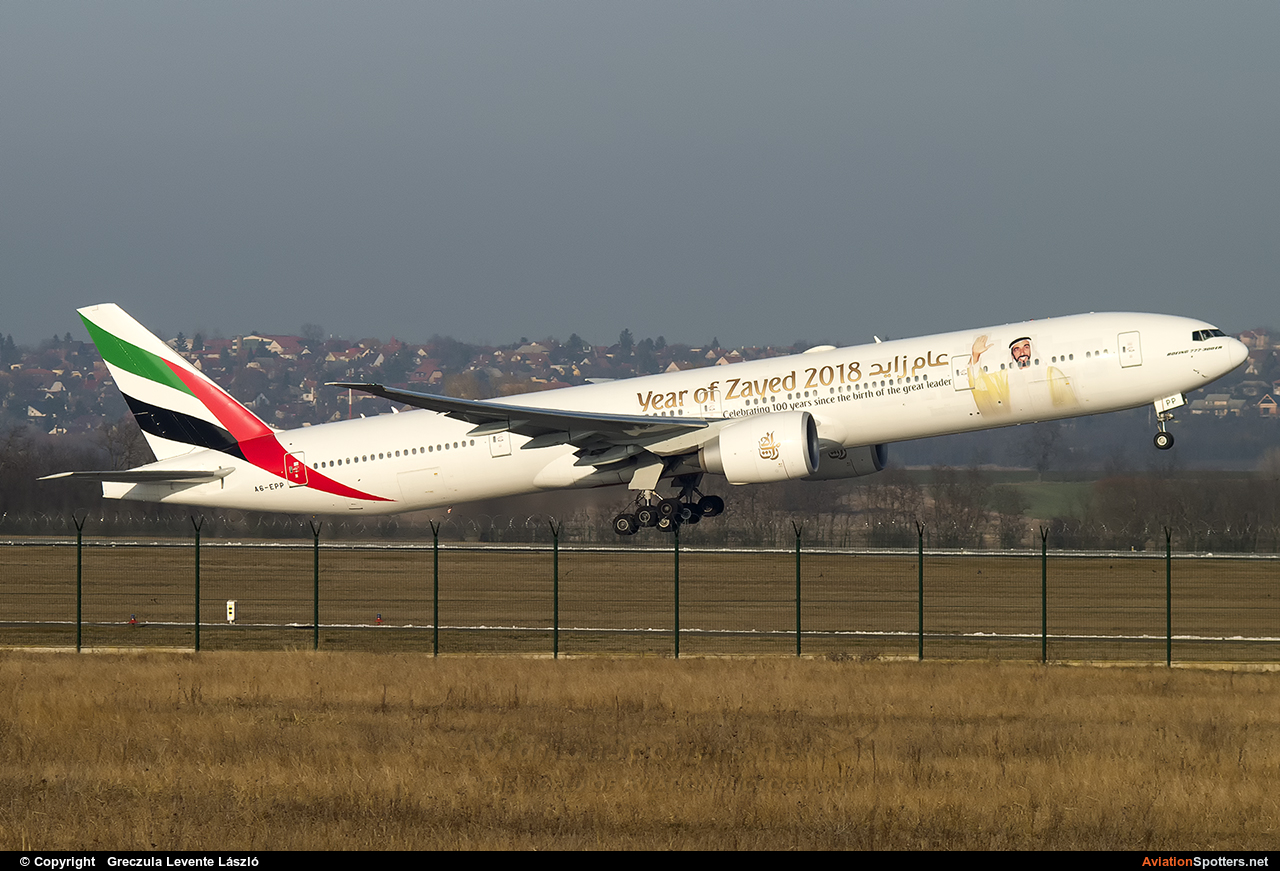 Emirates Airlines  -  777-300ER  (A6-EPP) By Greczula Levente László (greclev)