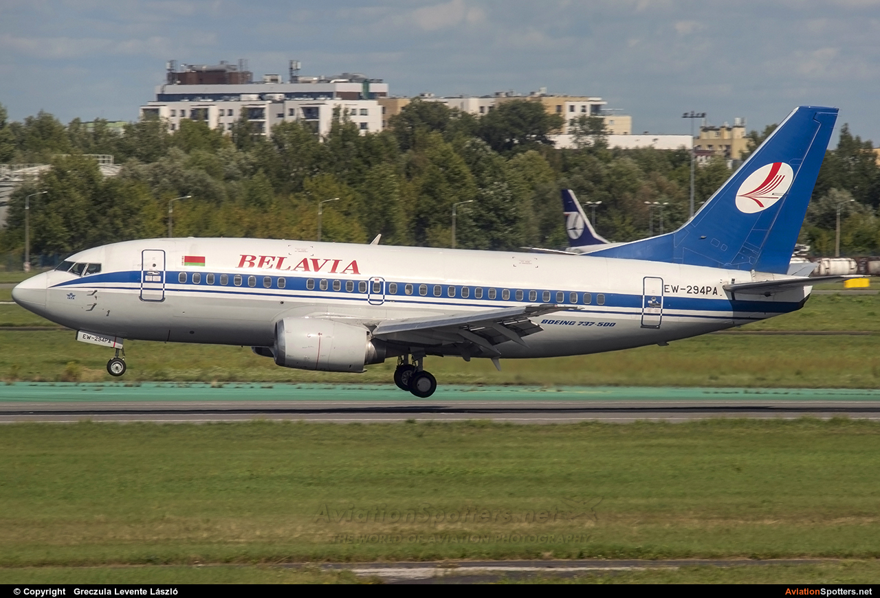Belavia  -  737-500  (EW-294PA) By Greczula Levente László (greclev)