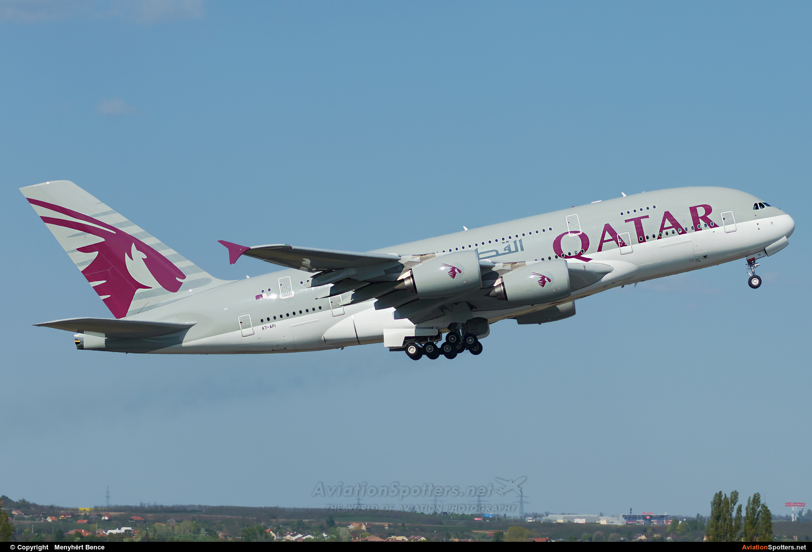 Qatar Airways  -  A380-861  (A7-API) By Menyhért Bence (hadesdras91)