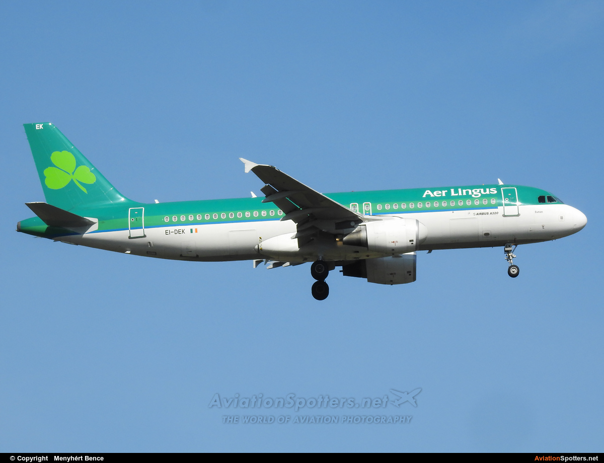 Aer Lingus  -  A320  (EI-DEK) By Menyhért Bence (hadesdras91)