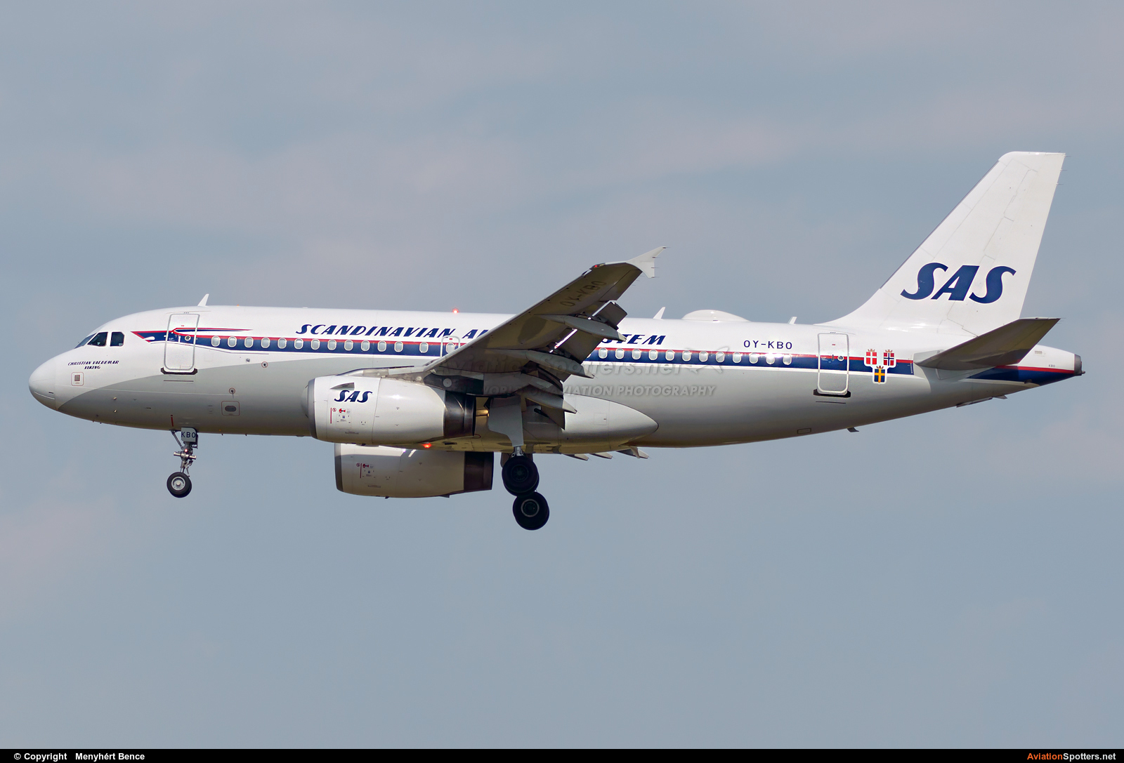 SAS - Scandinavian Airlines  -  A319  (OY-KBO) By Menyhért Bence (hadesdras91)