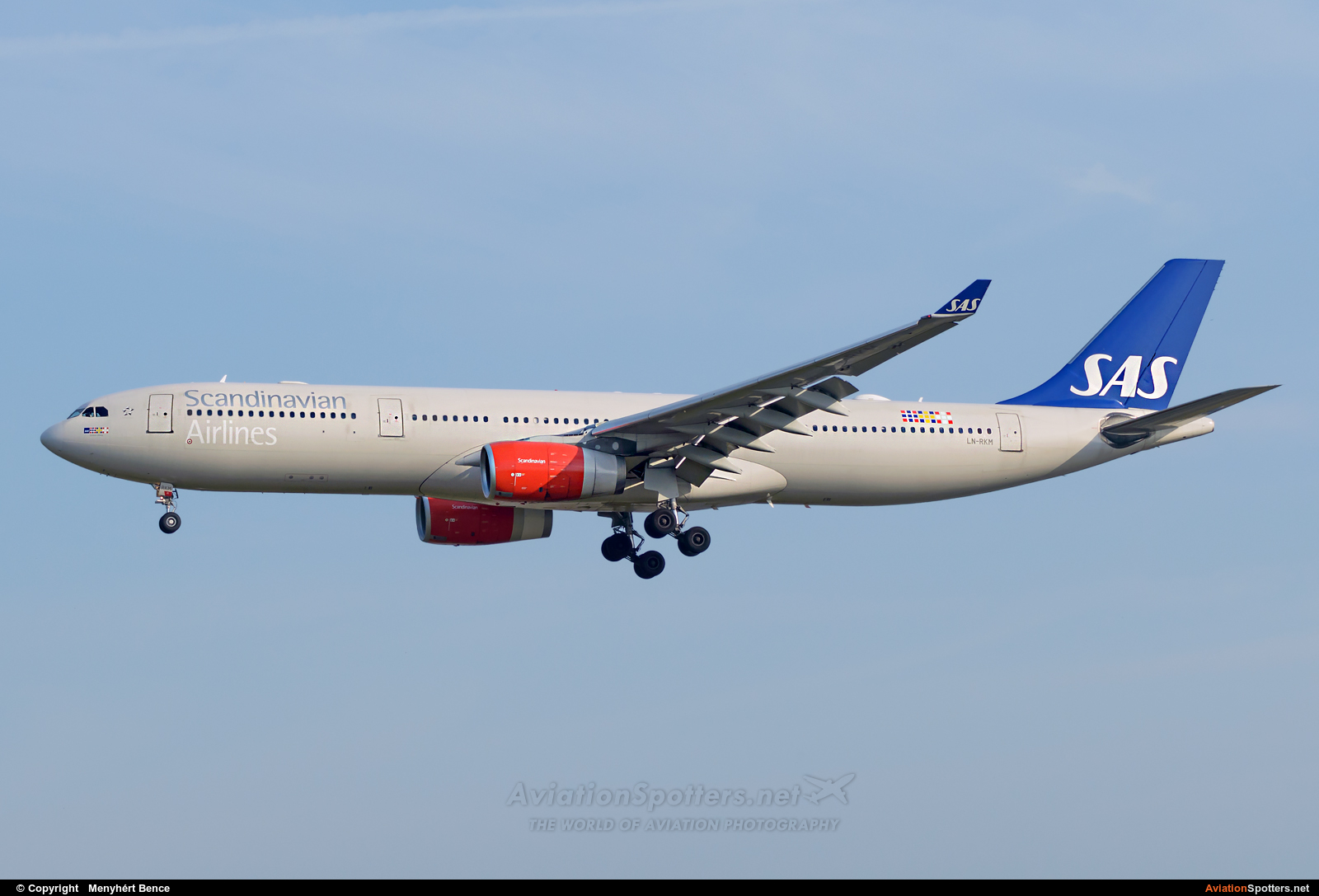 SAS - Scandinavian Airlines  -  A330-343  (LN-RKM) By Menyhért Bence (hadesdras91)
