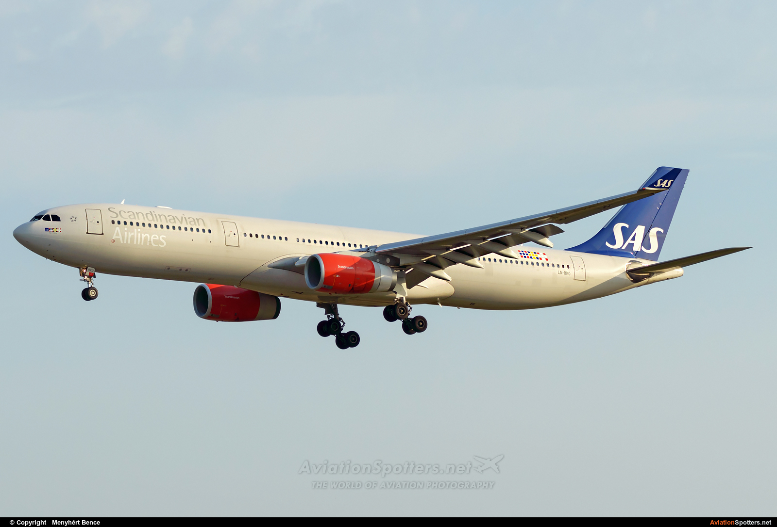 SAS - Scandinavian Airlines  -  A330-343  (LN-RKO) By Menyhért Bence (hadesdras91)