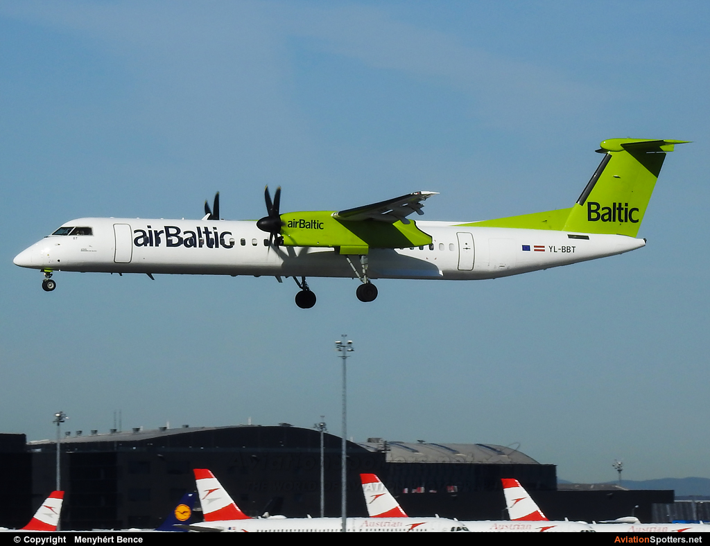Air Baltic  -  DHC-8-400Q Dash 8  (YL-BBT) By Menyhért Bence (hadesdras91)