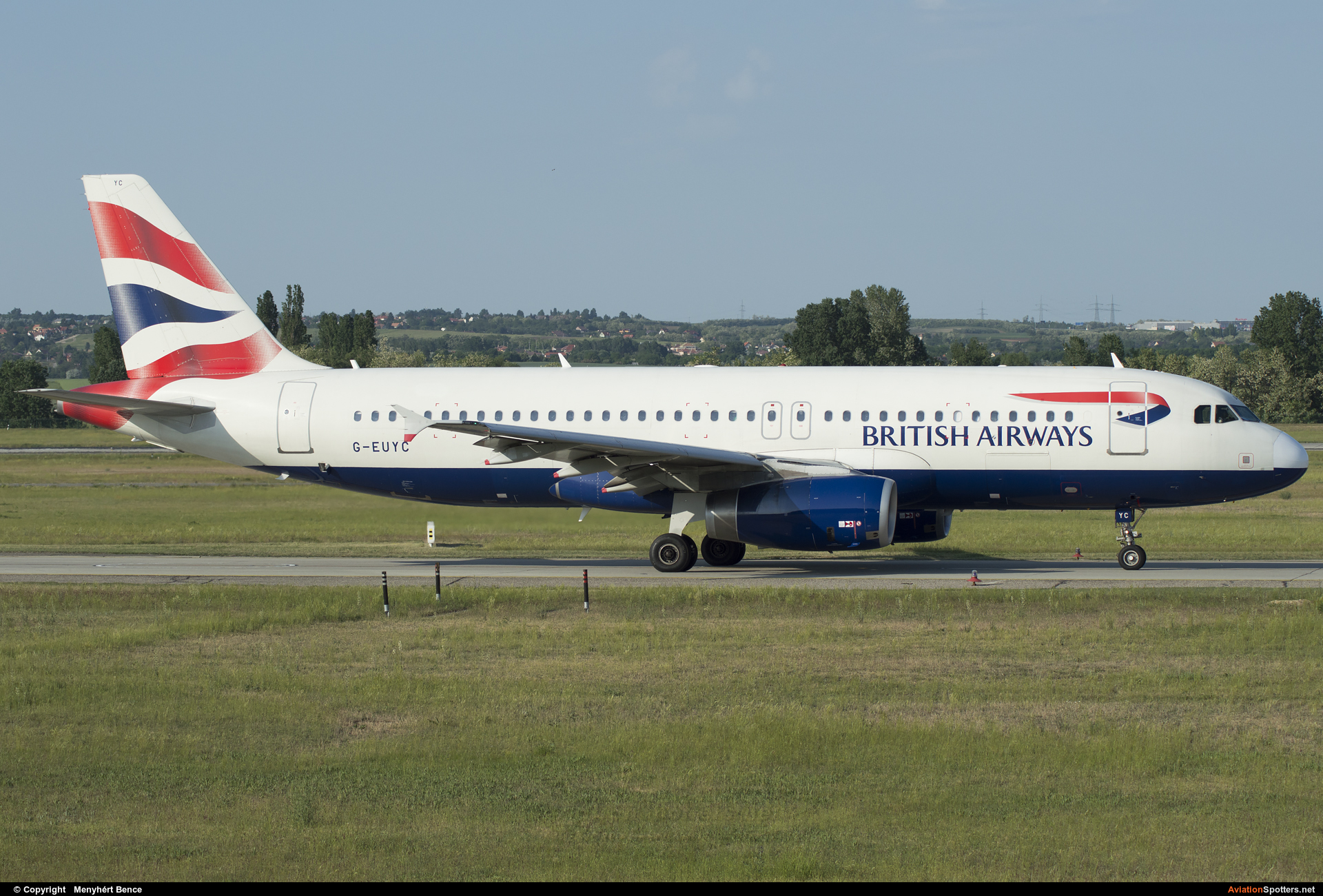 British Airways  -  A320-232  (G-EUYC) By Menyhért Bence (hadesdras91)