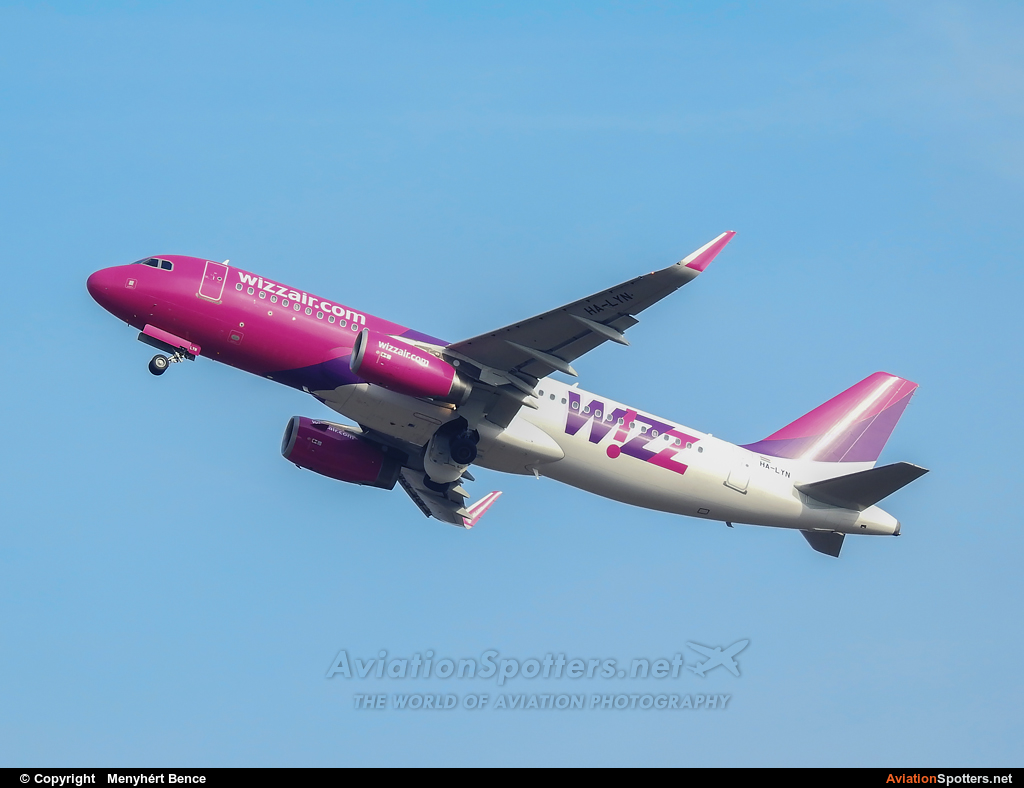 Wizz Air  -  A320-232  (HA-LYN) By Menyhért Bence (hadesdras91)