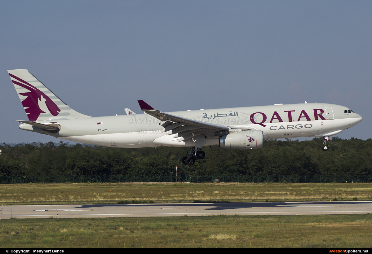 Qatar Airways Cargo  -  A330-243  (A7-AFV) By Menyhért Bence (hadesdras91)