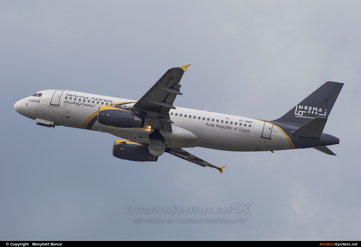 Nesma Airlines  -  A320-232  (SU-NMB) By Menyhért Bence (hadesdras91)