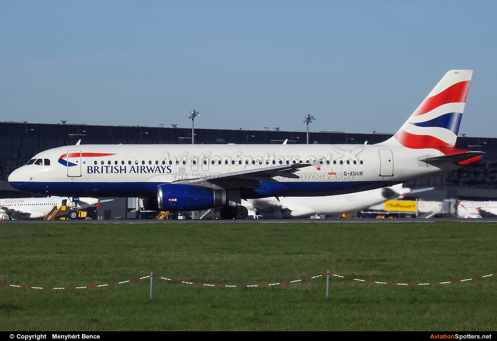 British Airways  -  A320  (G-EUUR) By Menyhért Bence (hadesdras91)