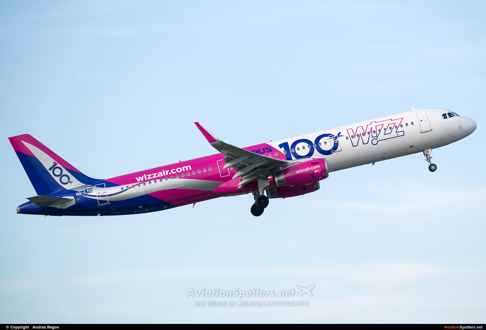 Wizz Air  -  A321-231  (HA-LTD) By Andras Regos (regos)