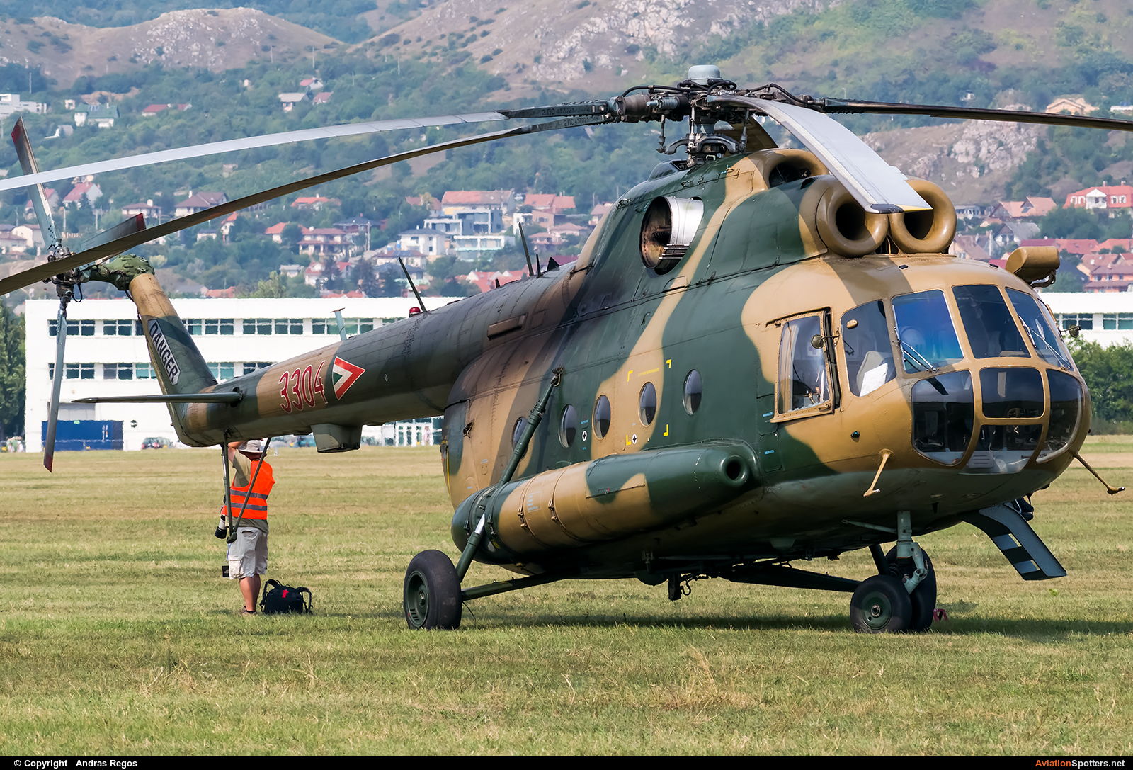 Hungary - Air Force  -  Mi-8T  (3304) By Andras Regos (regos)