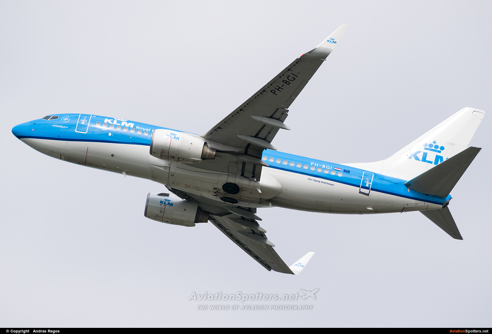 KLM  -  737-700  (PH-BGI) By Andras Regos (regos)