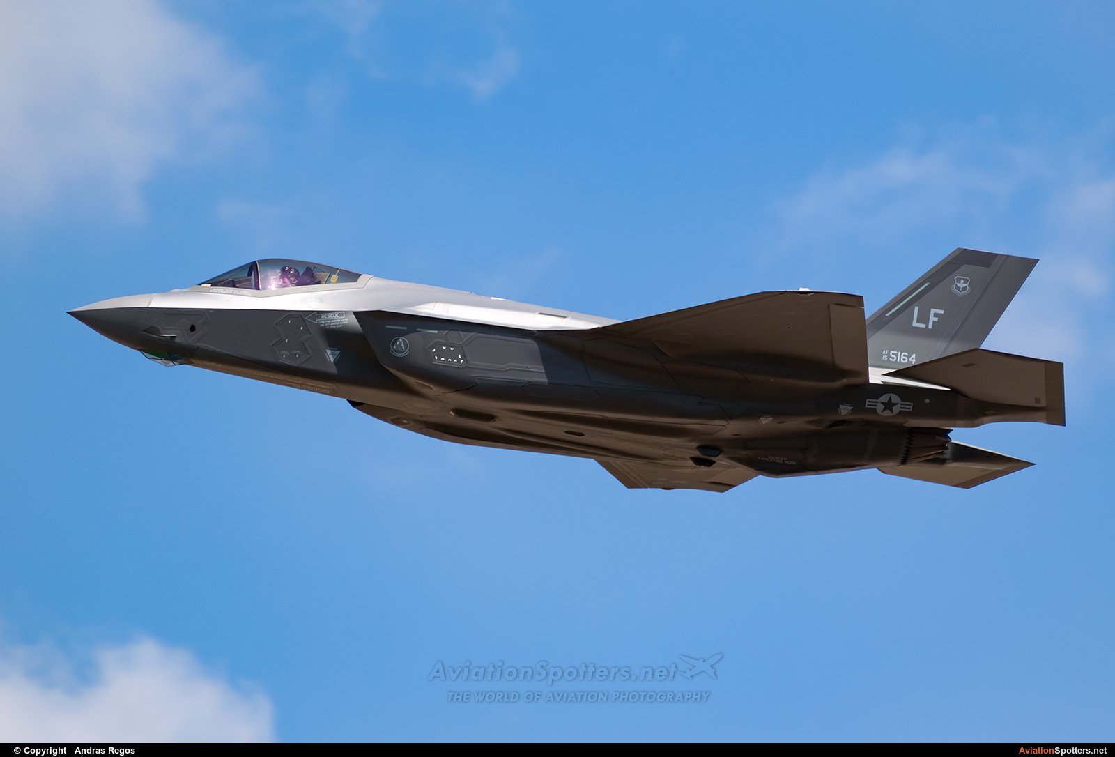 USA - Air Force  -  F-35A Lightning II  (15-5164) By Andras Regos (regos)
