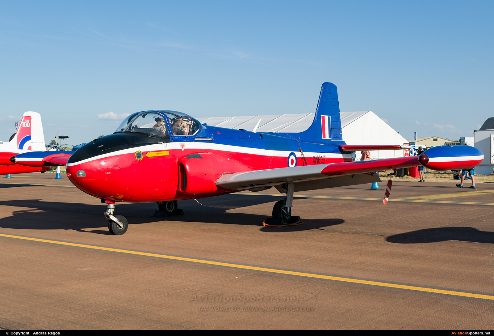 Private  -  Jet Provost T.3 - 3A  (G-BKOU) By Andras Regos (regos)