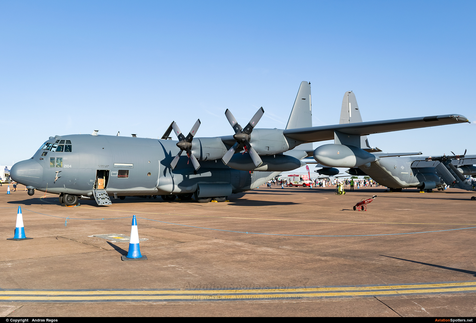 USA - Air Force  -  HC-130N Hercules  (92-2104) By Andras Regos (regos)