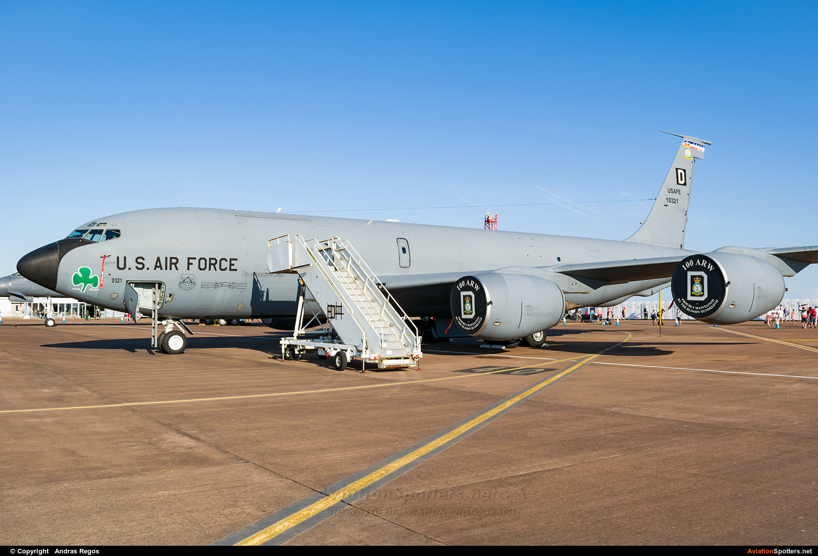USA - Air Force  -  KC-135R Stratotanker  (61-0321) By Andras Regos (regos)
