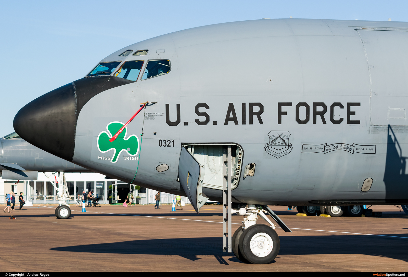 USA - Air Force  -  KC-135R Stratotanker  (61-0321) By Andras Regos (regos)