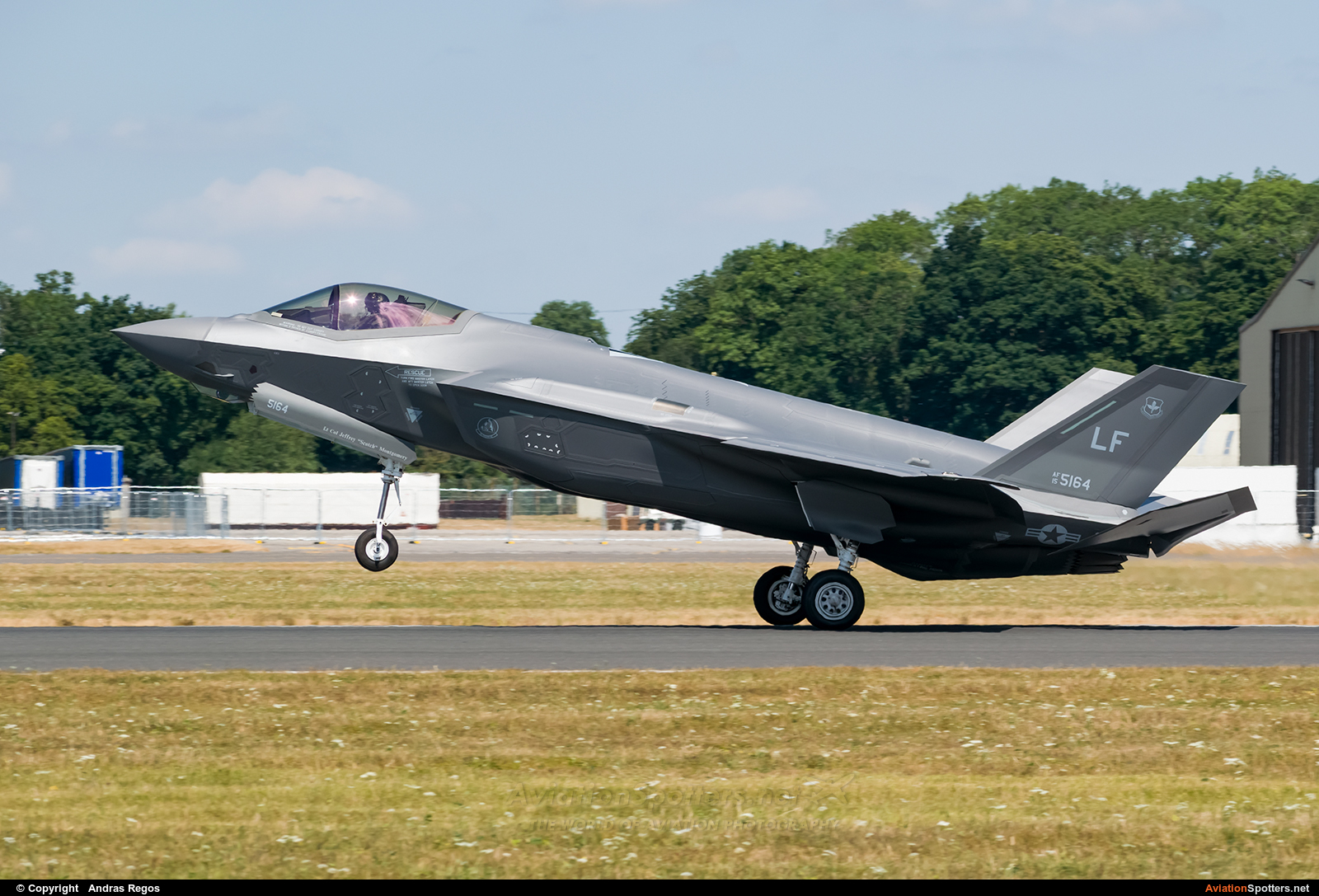 USA - Air Force  -  F-35A Lightning II  (15-5164) By Andras Regos (regos)