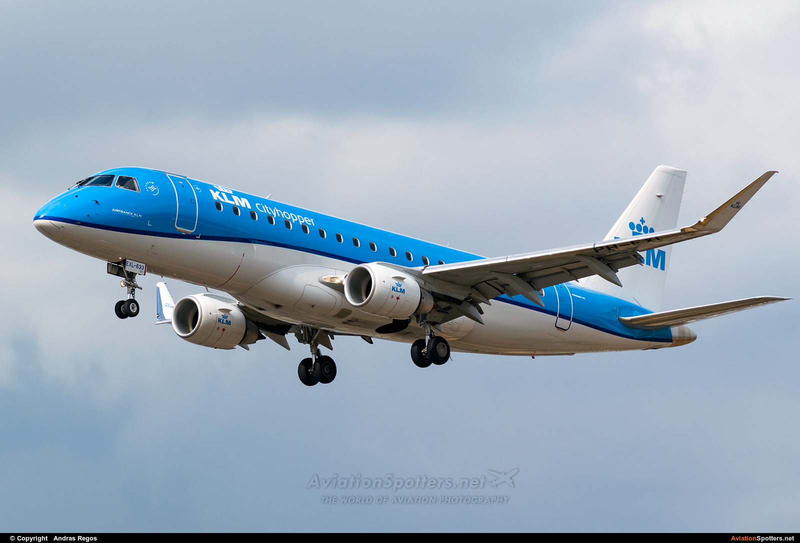 KLM Cityhopper  -  190  (PH-EXL) By Andras Regos (regos)