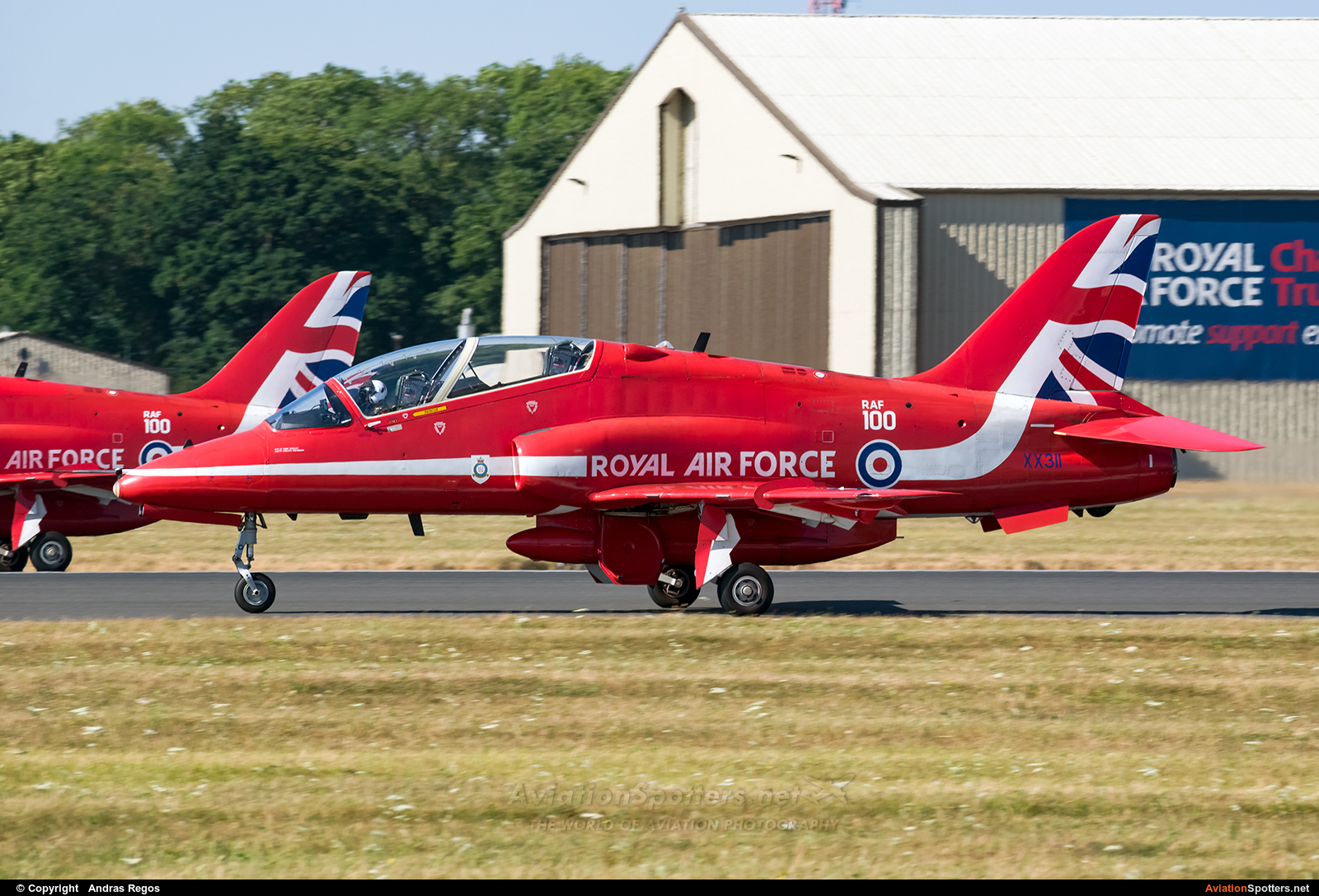 UK - Air Force: Red Arrows  -  Hawk T.1- 1A  (XX311) By Andras Regos (regos)