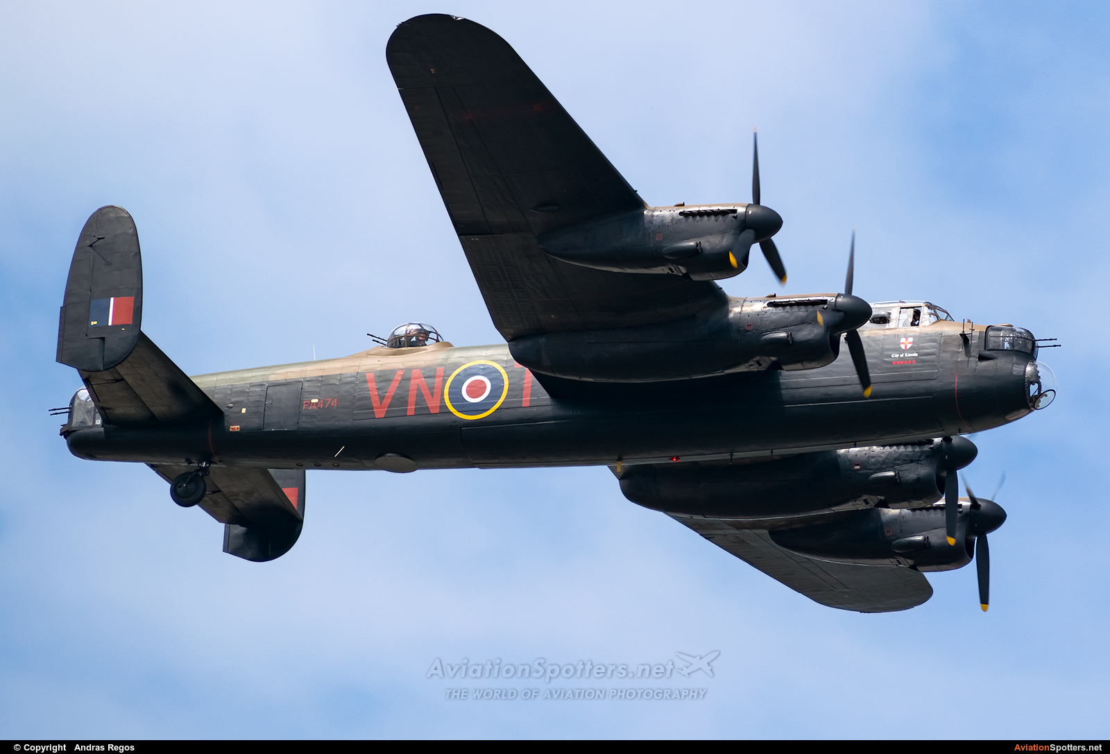 UK - Air Force: Battle of Britain Memorial Flight  -  683 Lancaster B. I  (PA474) By Andras Regos (regos)