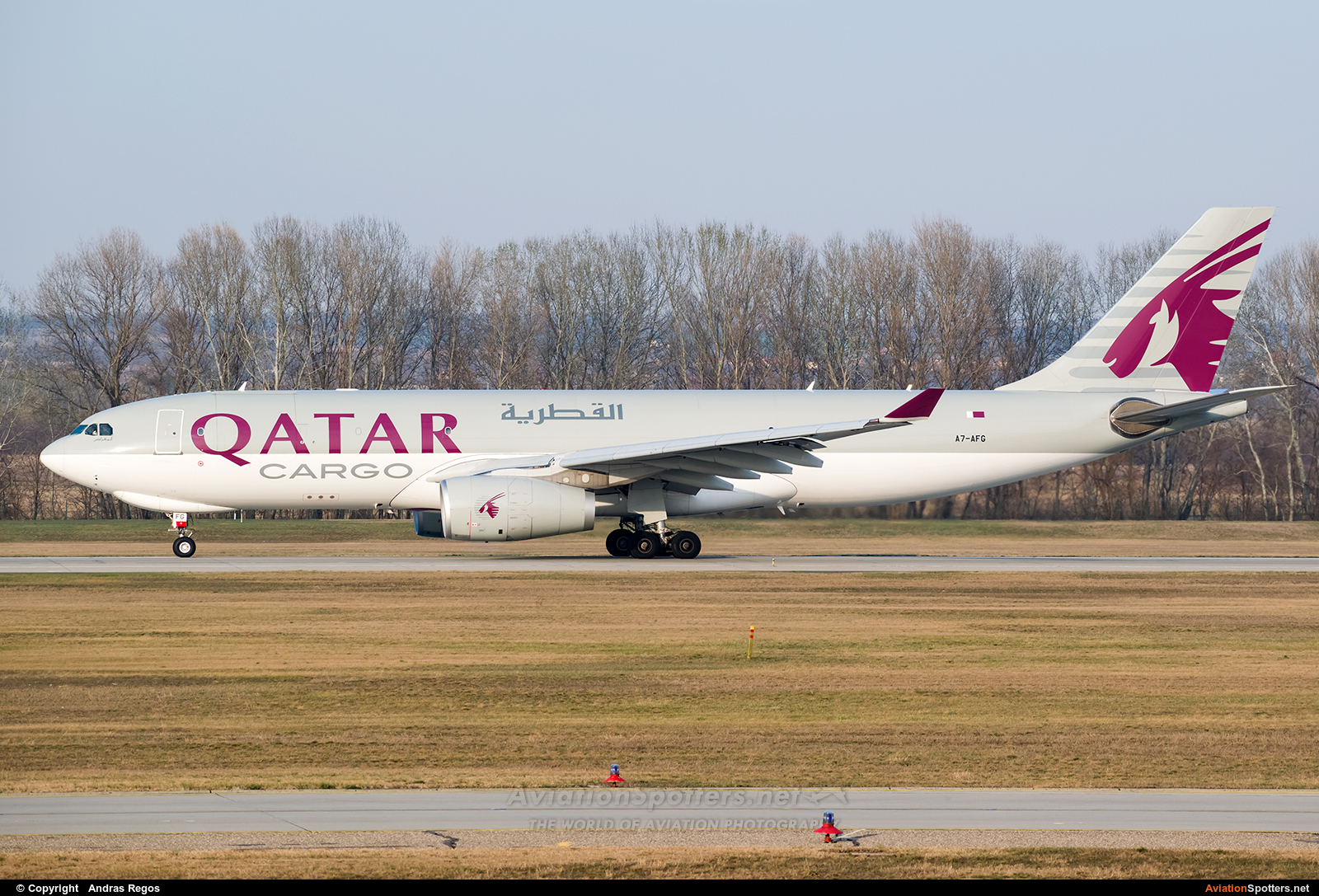 Qatar Airways Cargo  -  A330-200F  (A7-AFG) By Andras Regos (regos)