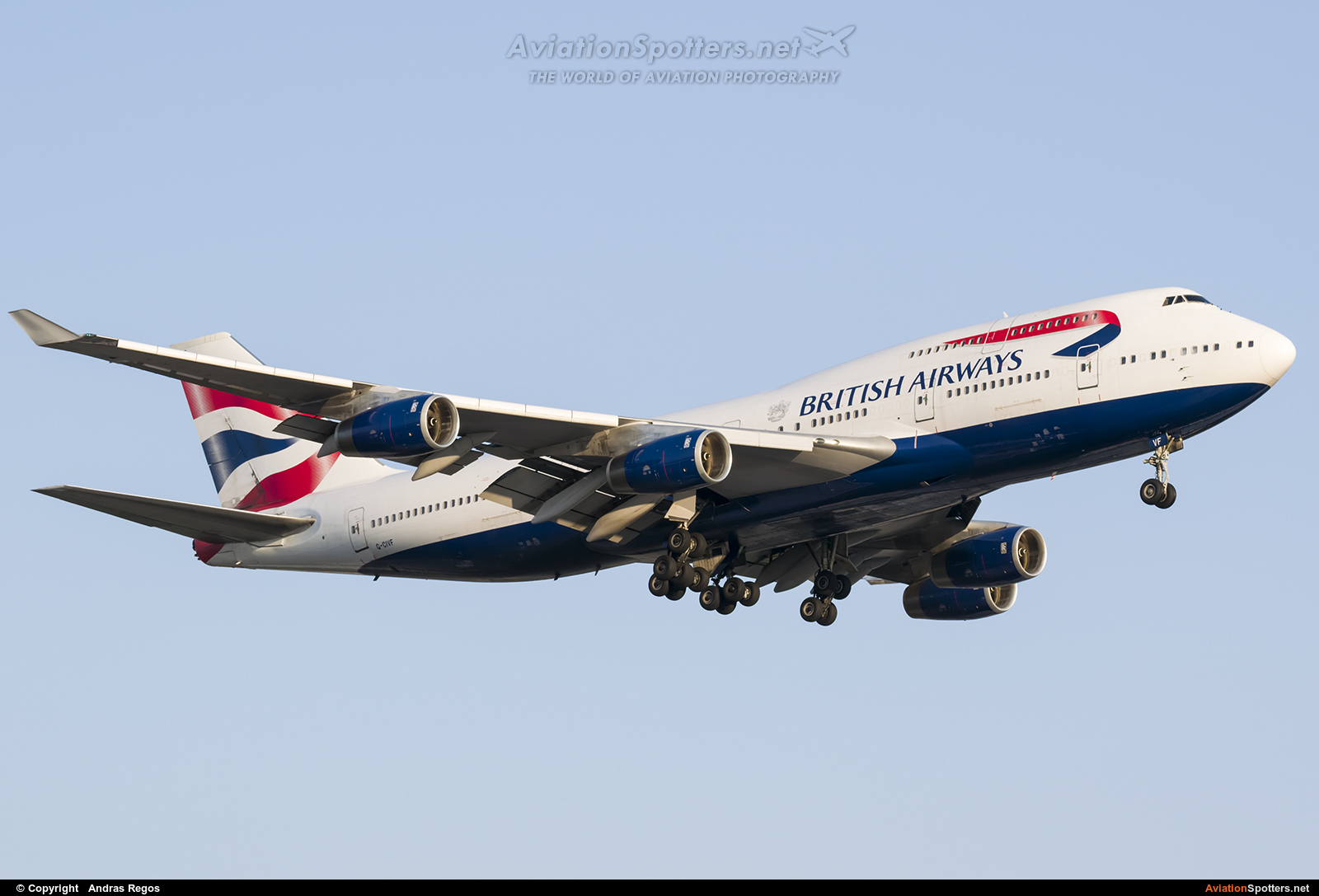 British Airways  -  747-400  (G-CIVF) By Andras Regos (regos)