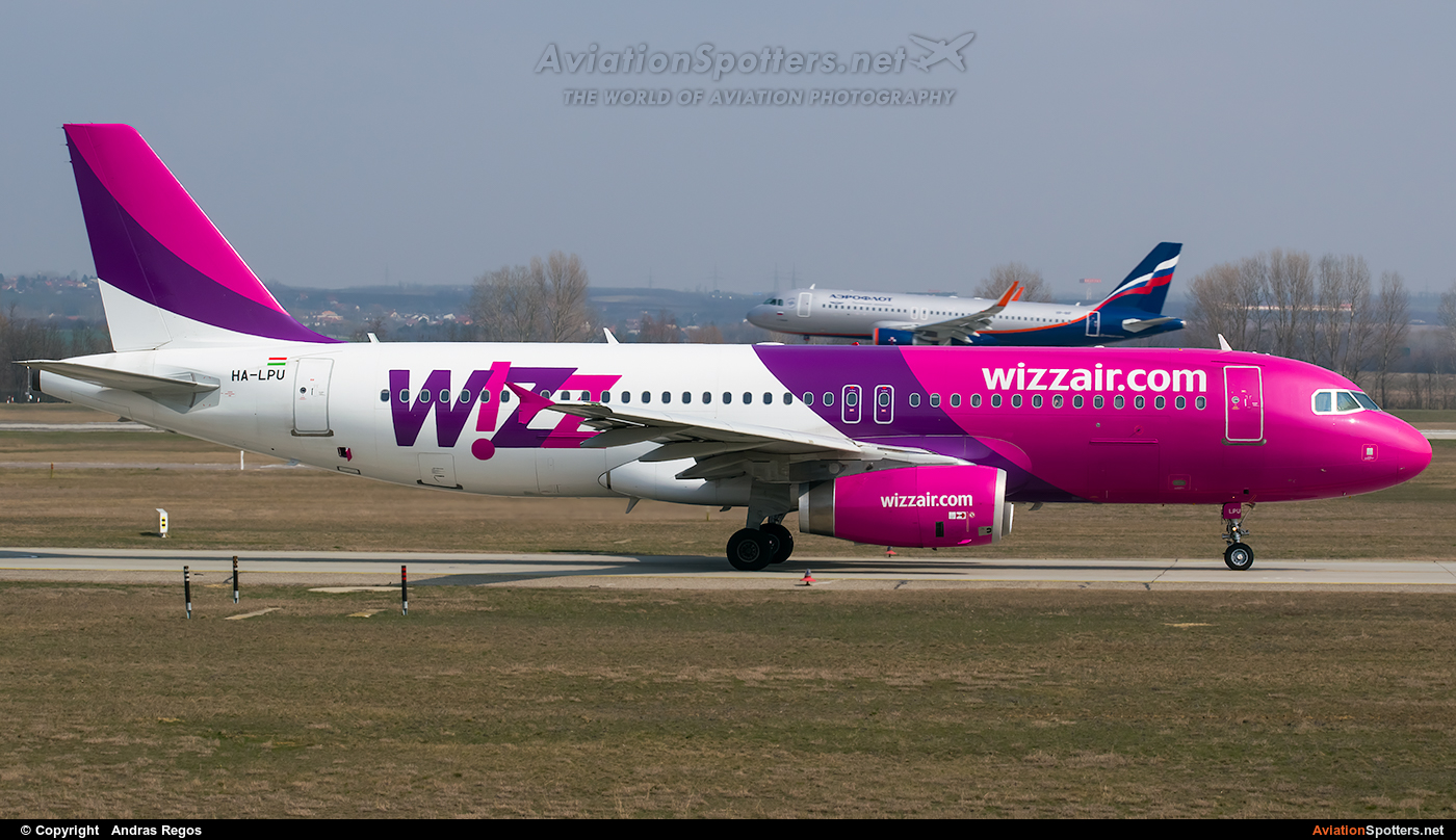 Wizz Air  -  A320-232  (HA-LPU) By Andras Regos (regos)