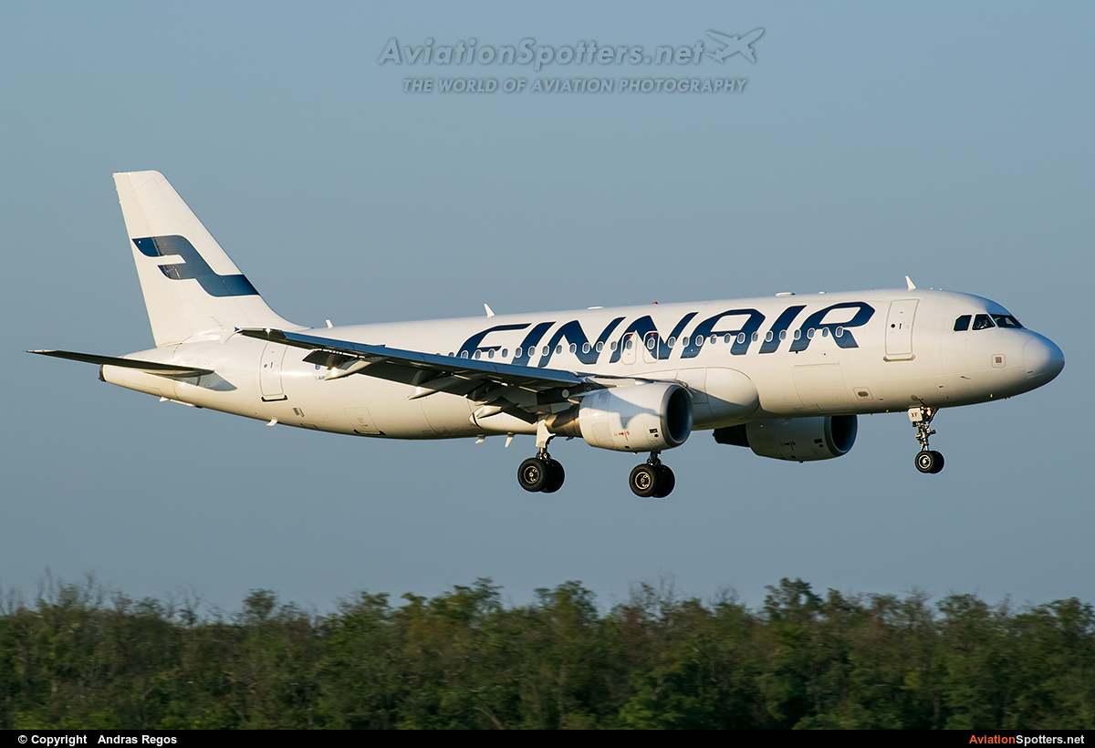 Finnair  -  A320-214  (OH-LXF) By Andras Regos (regos)