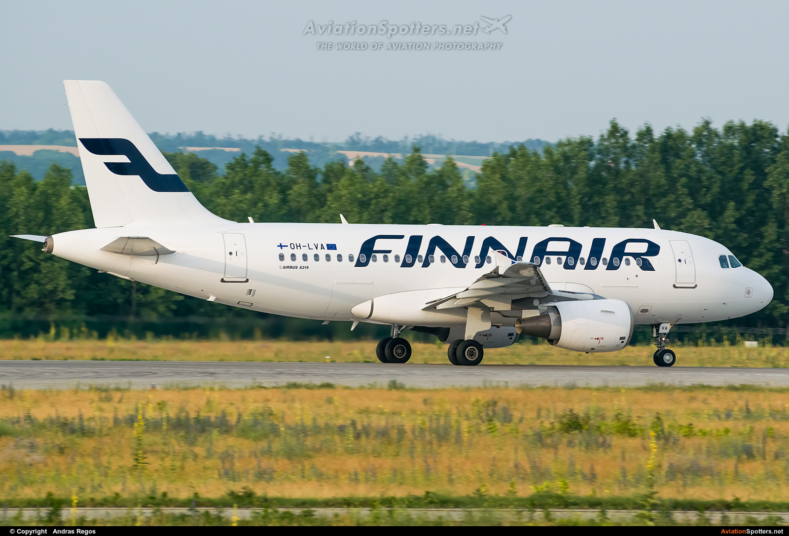 Finnair  -  A319  (OH-LVA) By Andras Regos (regos)