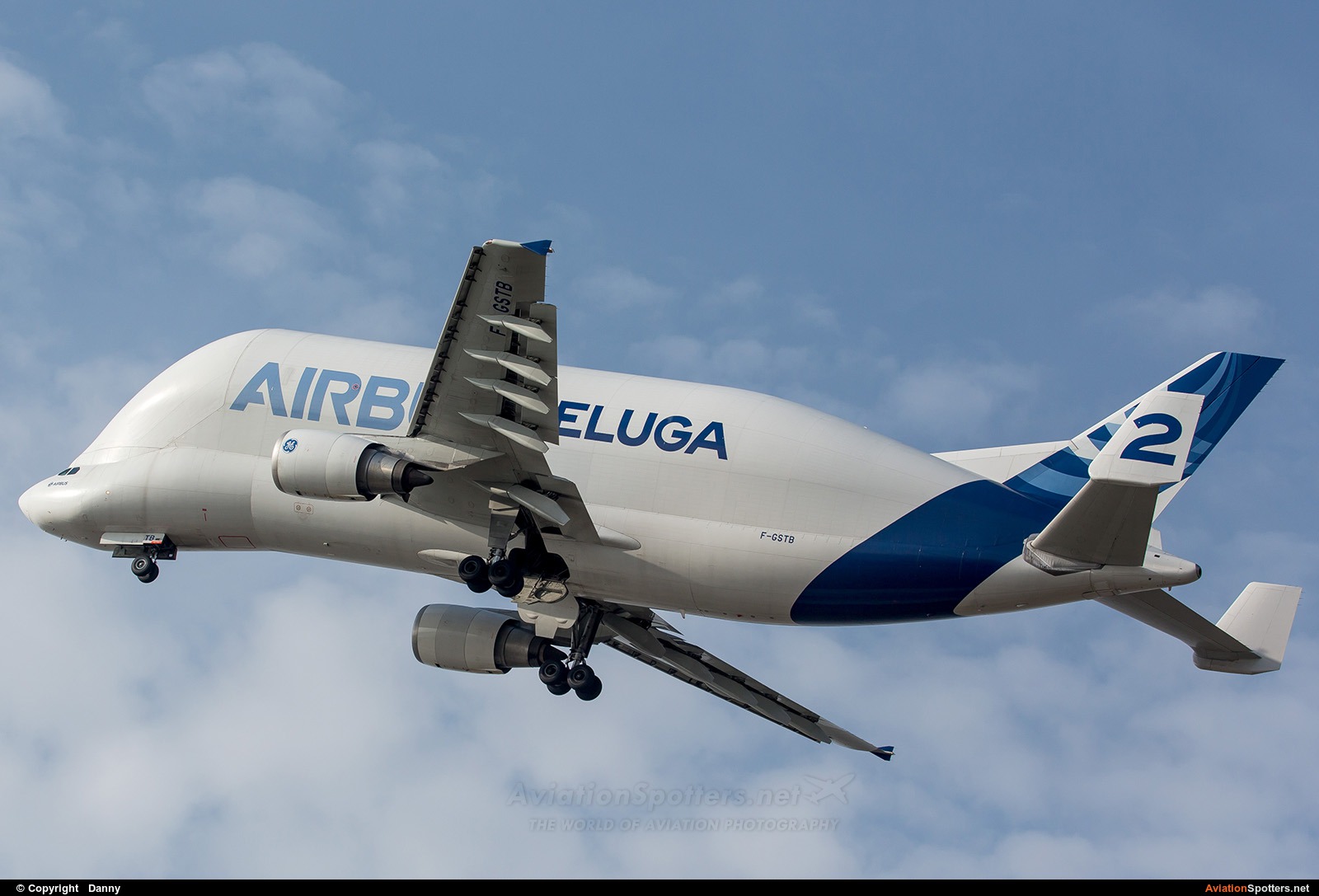 Airbus Industrie  -  A300 Beluga  (F-GSTB) By Danny (Digdis)