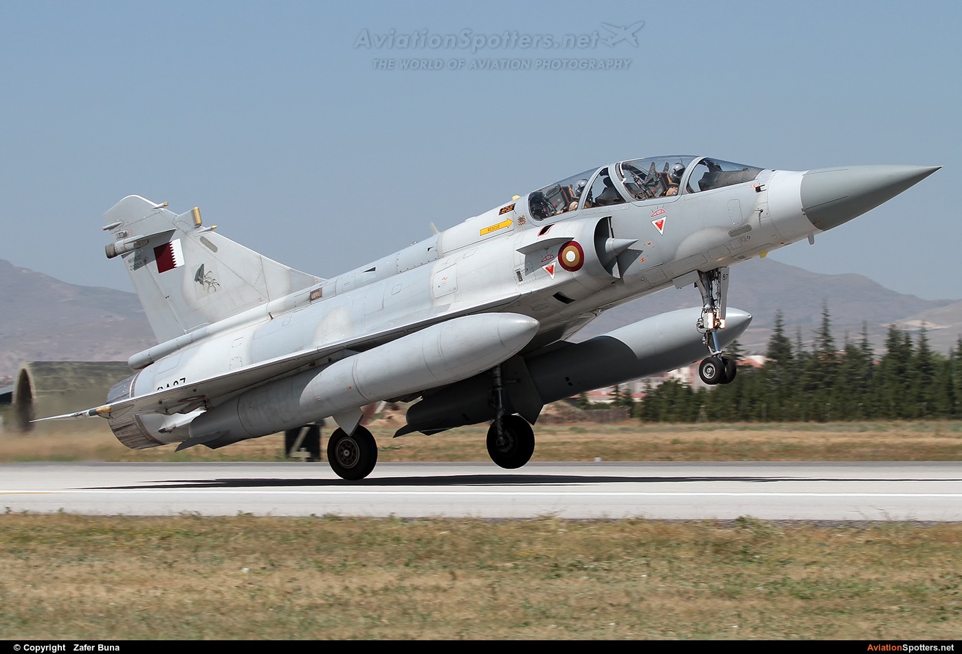 Qatar Amiri - Air Force  -  Mirage 2000-5EG  (QA87) By Zafer Buna (zaferbuna)