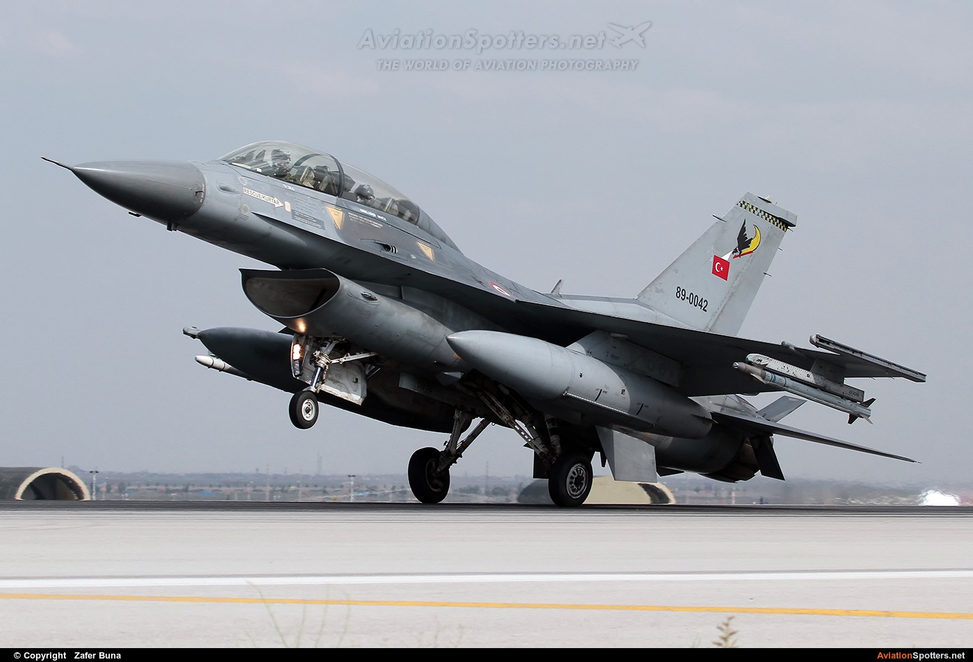 Turkey - Air Force  -  F-16D Fighting Falcon  (89-0042) By Zafer Buna (zaferbuna)