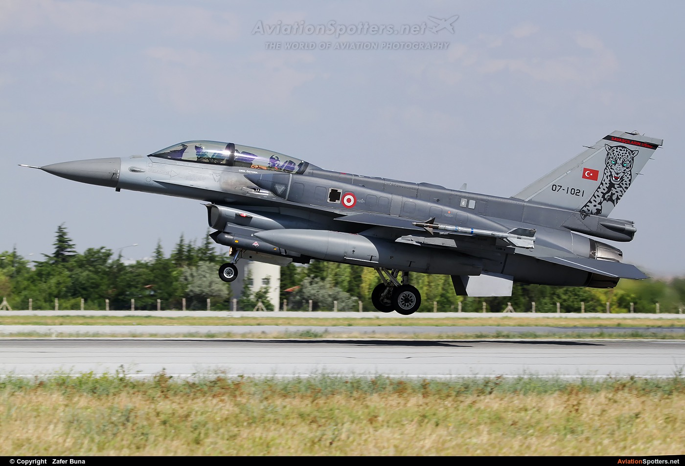Turkey - Air Force  -  F-16D Fighting Falcon  (07-1021) By Zafer Buna (zaferbuna)