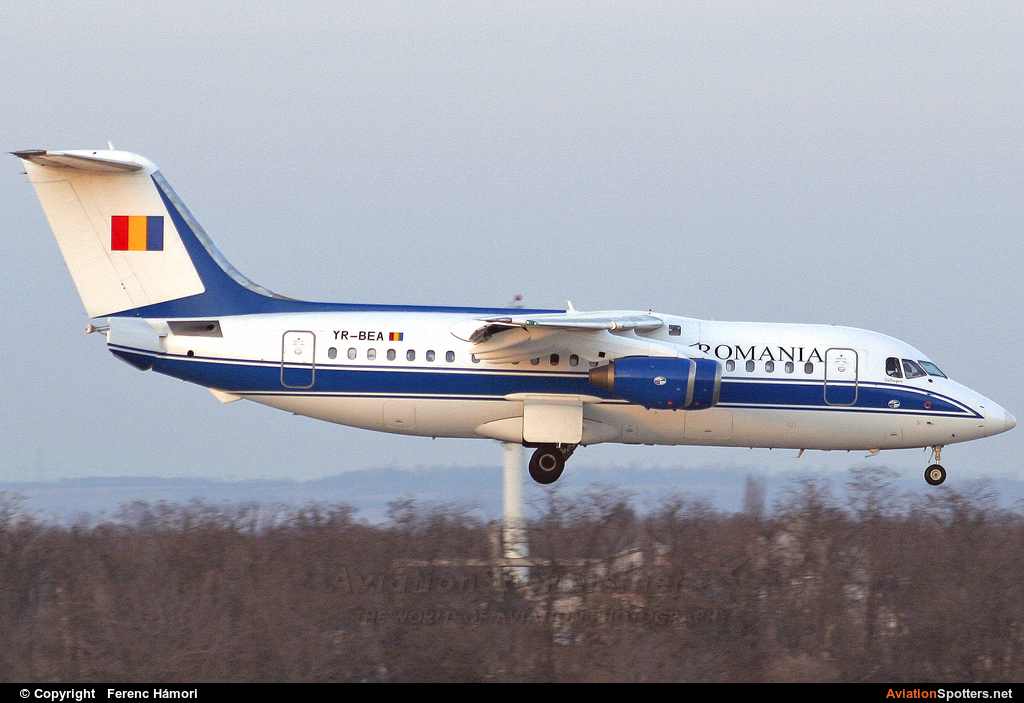 Romania - Government (Romavia)  -  BAe 146-200-Avro RJ85  (YR-BEA) By Ferenc Hámori (hamori)
