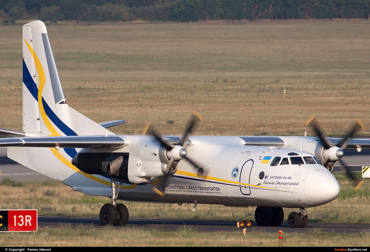 Antonov Airlines  -  An-26 (all models)  (UR-13395) By Ferenc Hámori (hamori)