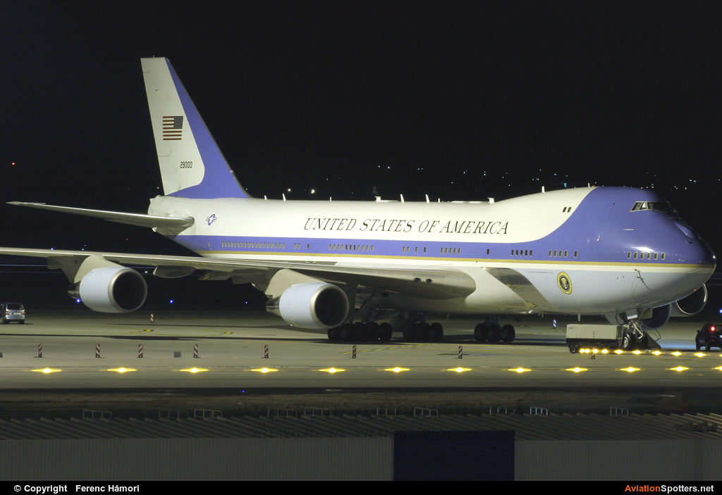 USA - Air Force  -  747-200  (92-9000) By Ferenc Hámori (hamori)