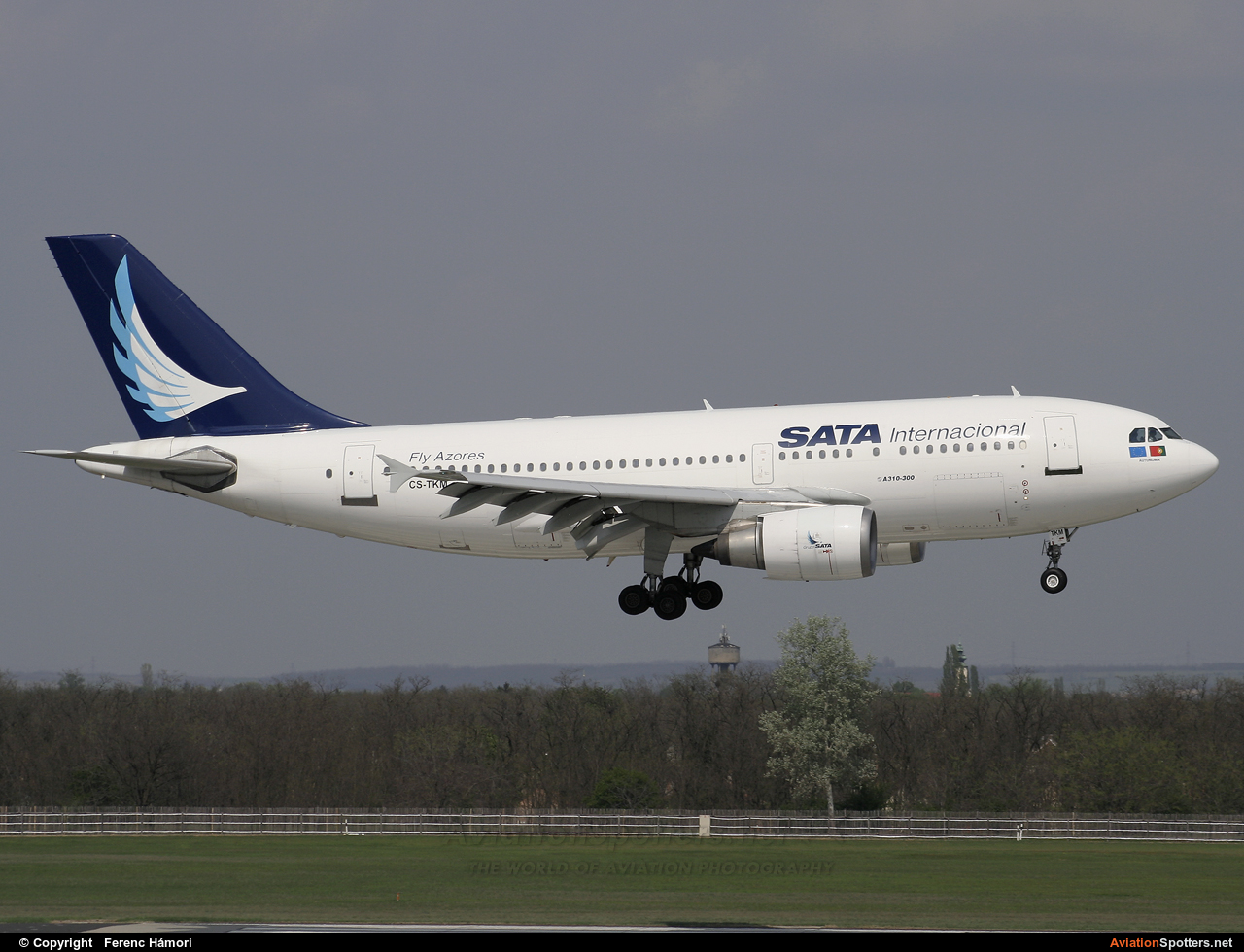 SATA International  -  A310  (CS-TKM) By Ferenc Hámori (hamori)