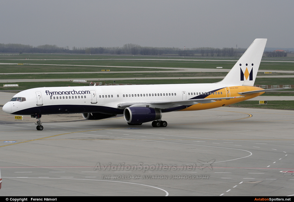 Monarch Airlines  -  757-200  (G-MONK) By Ferenc Hámori (hamori)