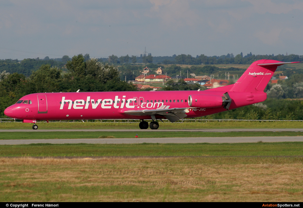 Helvetic Airways  -  100  (HB-JVC) By Ferenc Hámori (hamori)