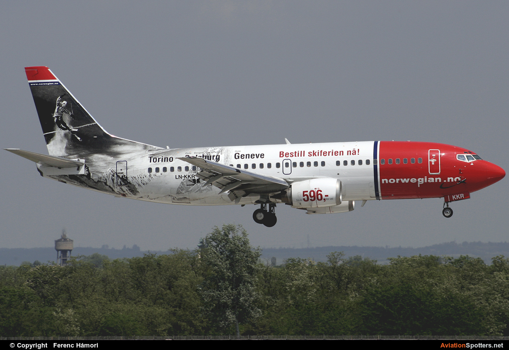 Norwegian Air Shuttle  -  737-300  (LN-KKR) By Ferenc Hámori (hamori)